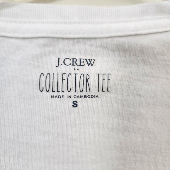 J. Crew collector tee colorful ice cream flavors short sleeve t-shirt woman sz S - Picture 2 of 6